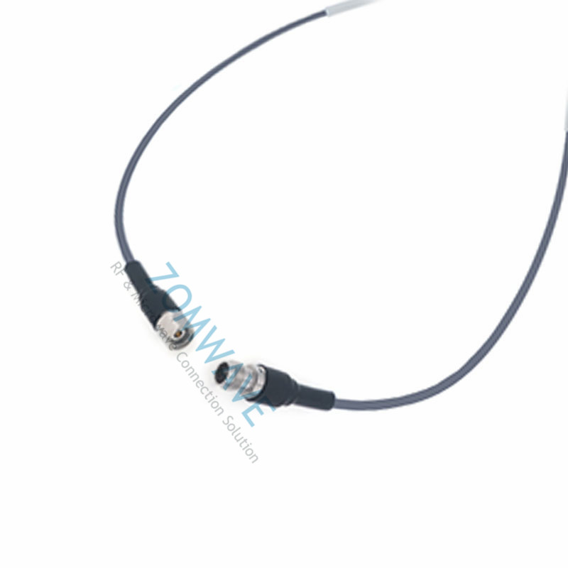 cable assembly 2.4mm, 2.4mm male cable, coaxial cable assembly