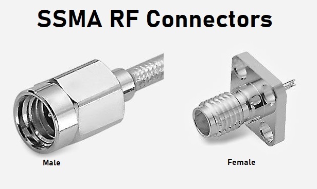 ssma connector, ssma female connector, ssma male connector