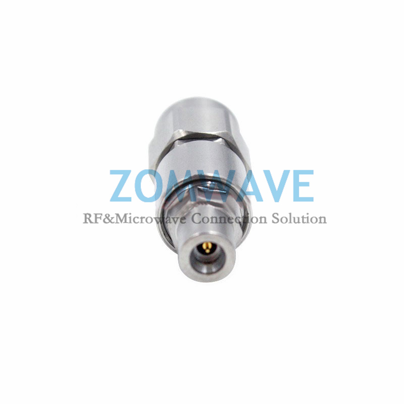 SSMA Male to Mini SMP (SMPM/GPPO) Male Stainless Steel Adapter, 40GHz