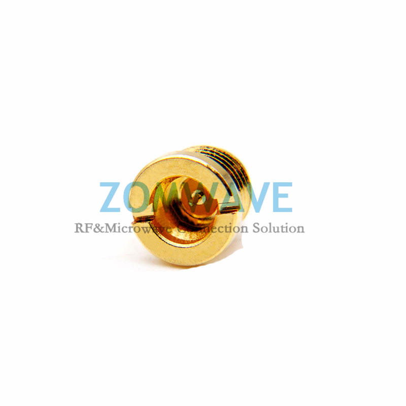 SMP(GPO) Male Thread-In Terminal Connector (Full Detent),  Extended 2mm Pin, 18G