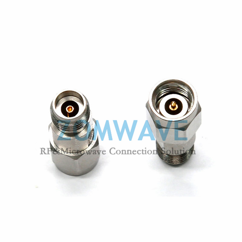 2.92mm Male to 2.92mm Female Stainless Steel Adapter, 40GHz