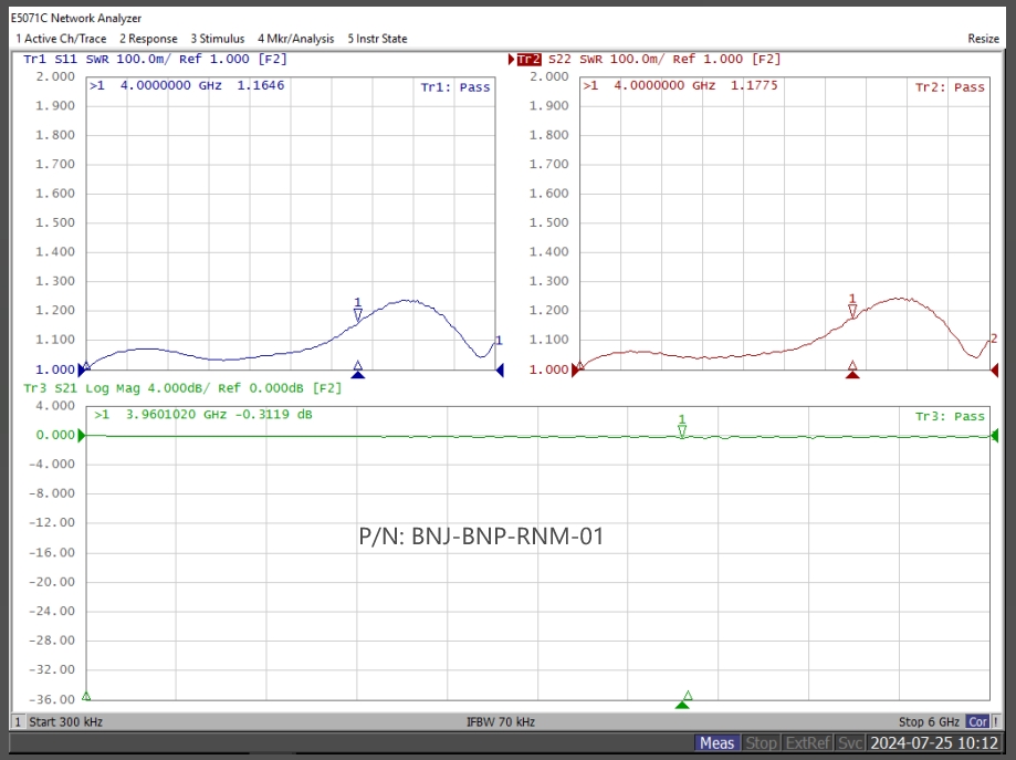 BNC Male to BNC Female Right Angle Adapter, 4GHz