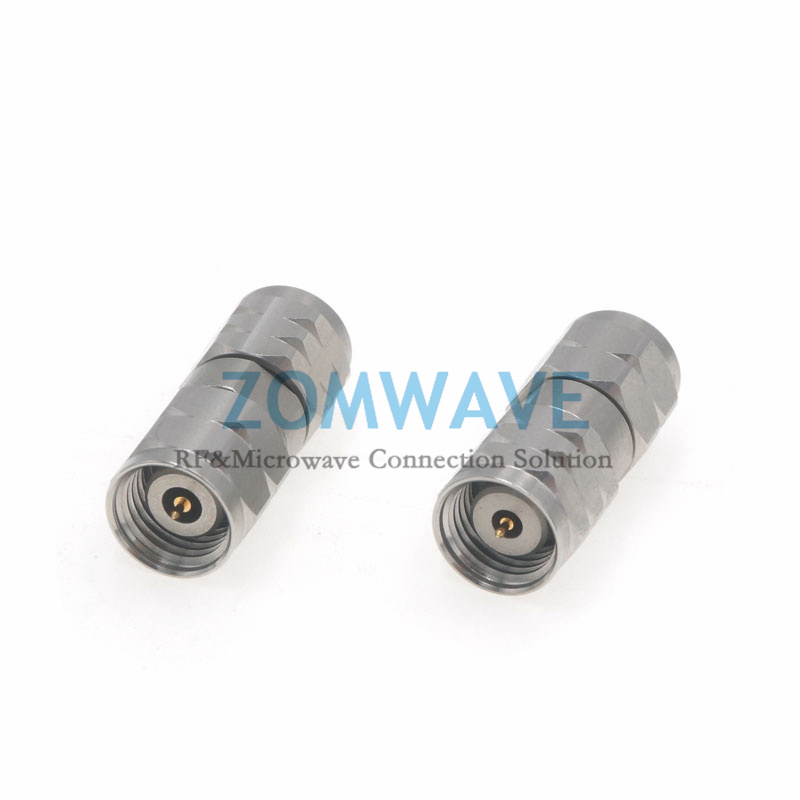 1.85mm Male to 2.4mm Male Stainless Steel Adapter, 50GHz